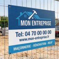 Panneaux de chantier miniature